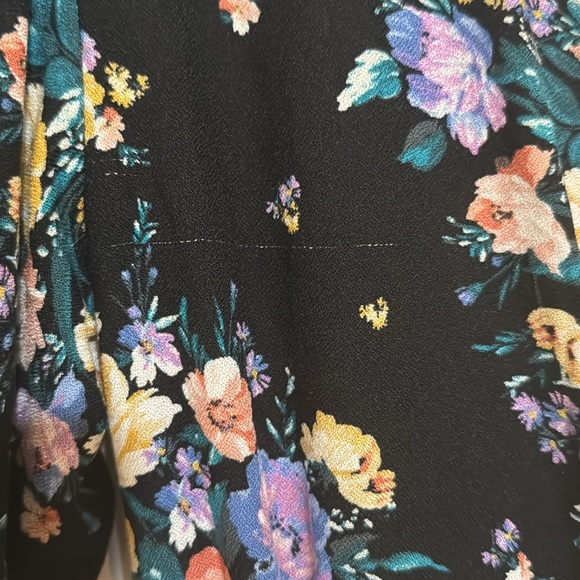 O'Neill Alta Floral Print Open Back Minidress - Picture 6 of 6